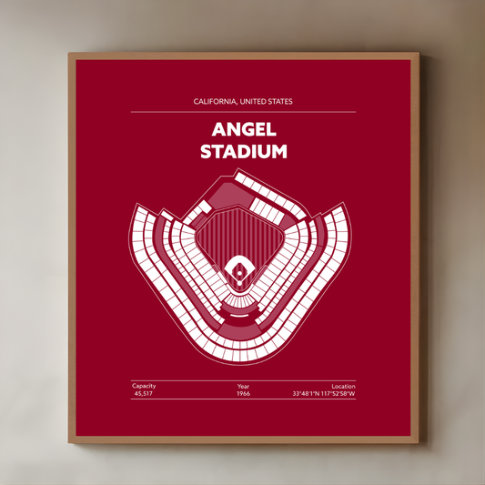 ANGEL STADIUM Signature - Detailed
