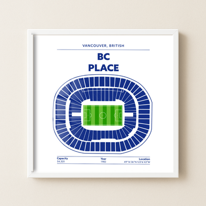 BC Place Soccer Stadium - Green Field Light
