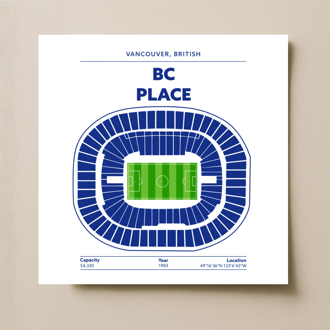 BC Place Soccer Stadium - Green Field Light