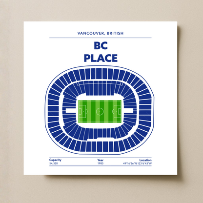 BC Place Soccer Stadium - Green Field Light