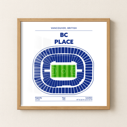 BC Place Soccer Stadium - Green Field Light