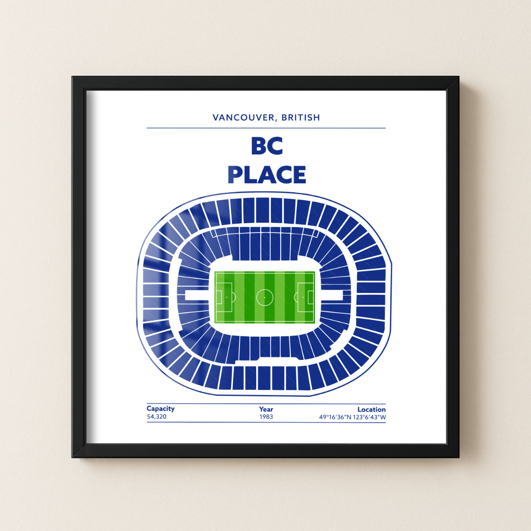 BC Place Soccer Stadium - Green Field Light