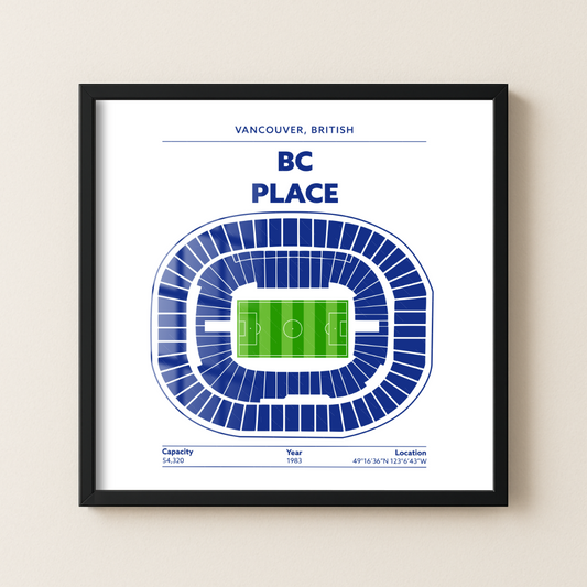 BC Place Soccer Stadium - Green Field Light