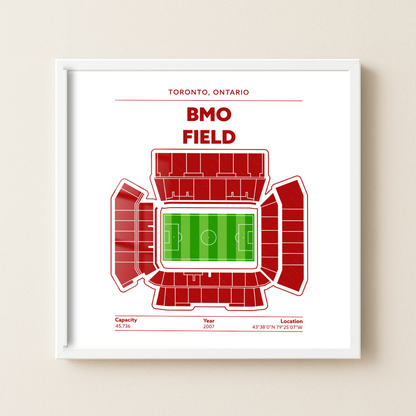 BMO Field Soccer Stadium - Green Field Light