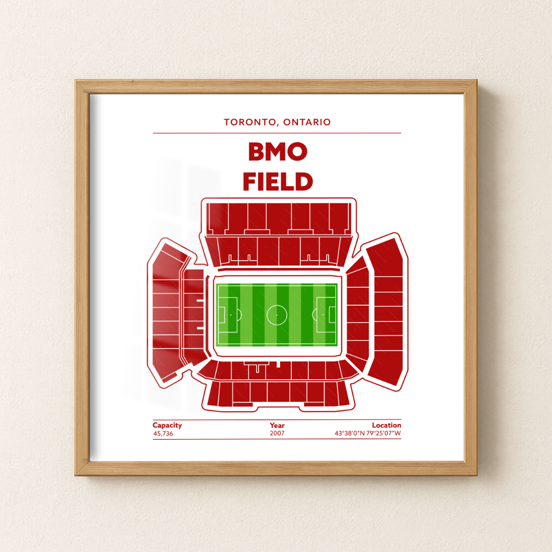 BMO Field Soccer Stadium - Green Field Light