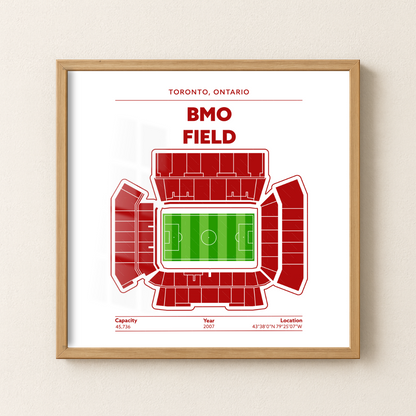 BMO Field Soccer Stadium - Green Field Light