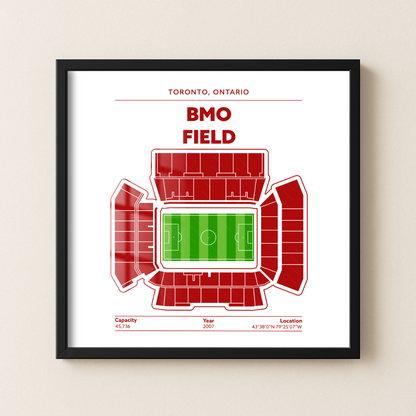 BMO Field Soccer Stadium - Green Field Light