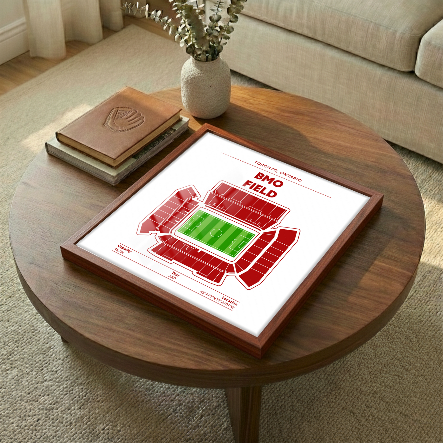 BMO Field Soccer Stadium - Green Field Light