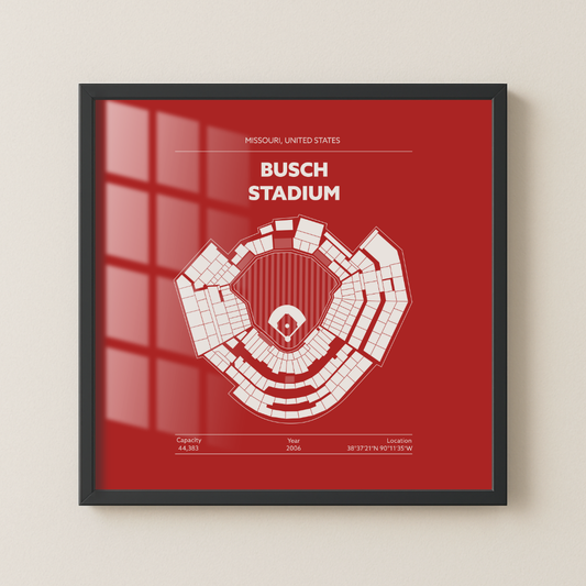 BUSCH STADIUM Signature - Detailed