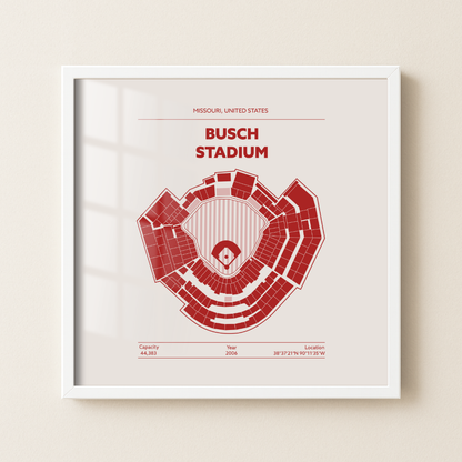 Busch Stadium - Signature Minimal