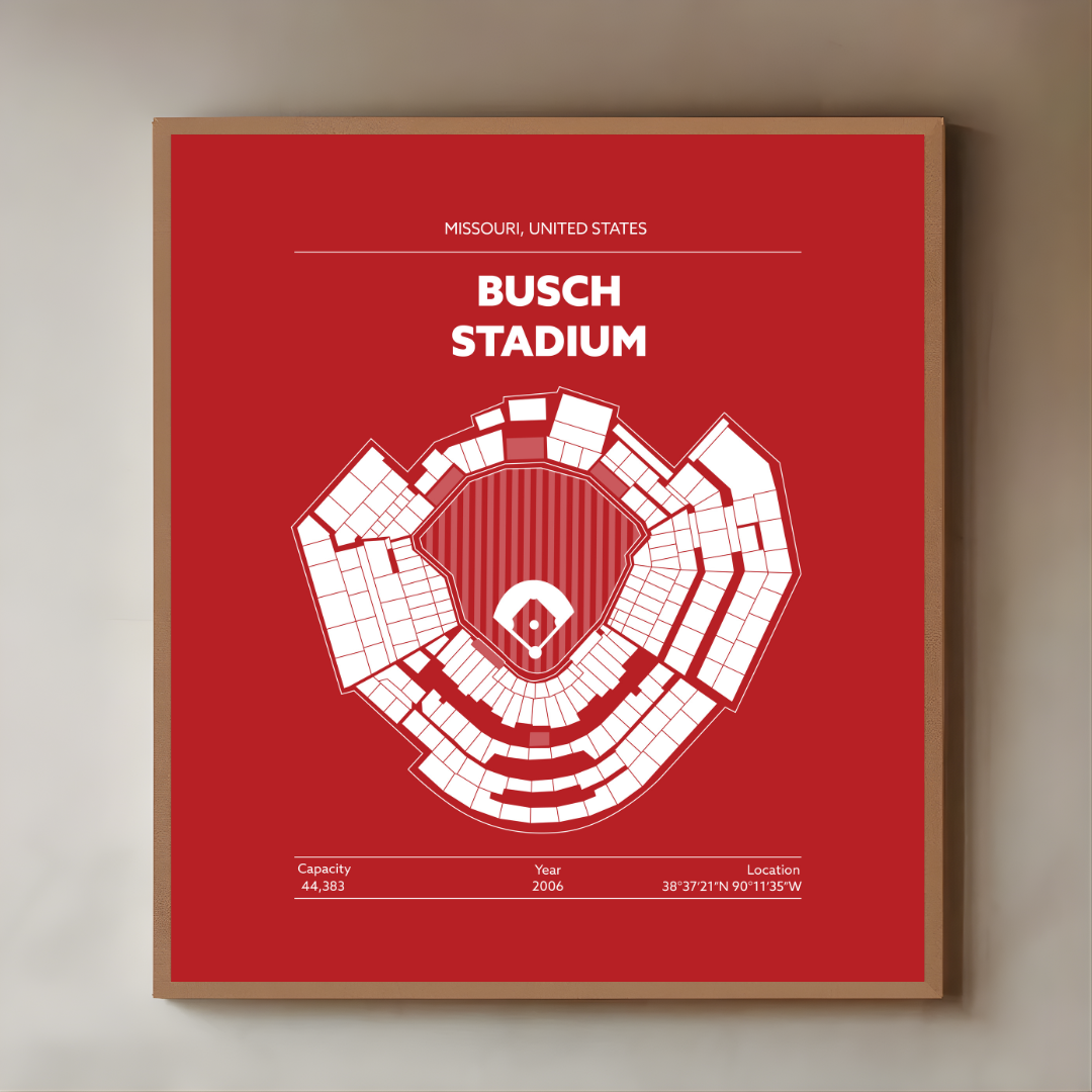 BUSCH STADIUM Signature - Detailed