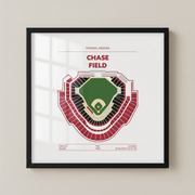 Chase Field Stadium - Green Field Light