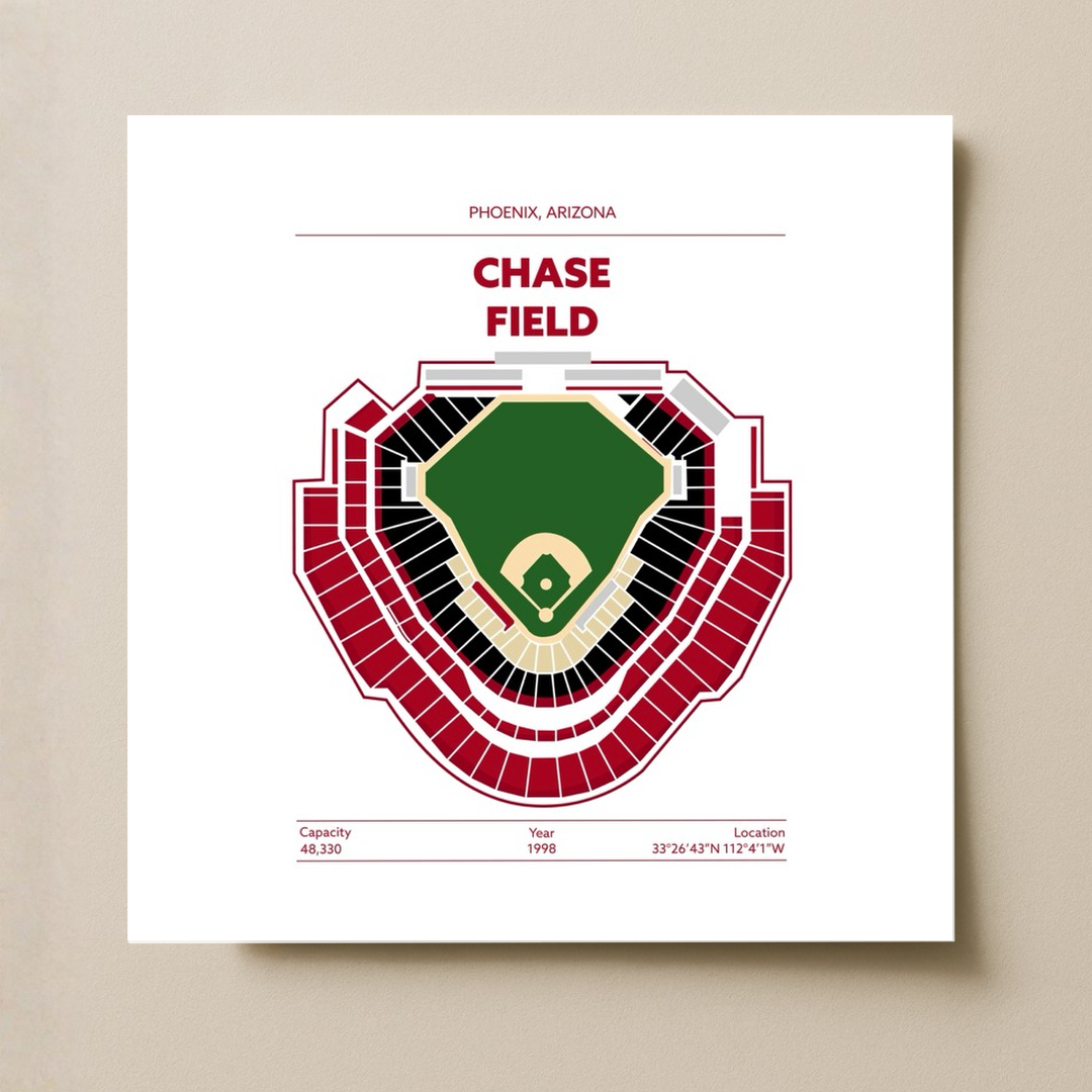 Chase Field Stadium - Green Field Light
