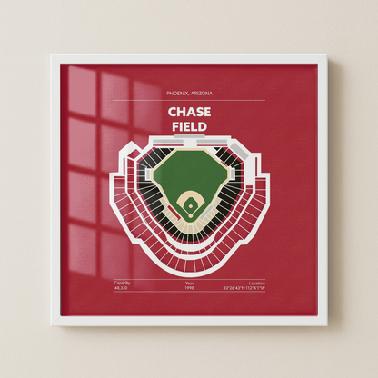 Chase Field Stadium - Green Field Dark