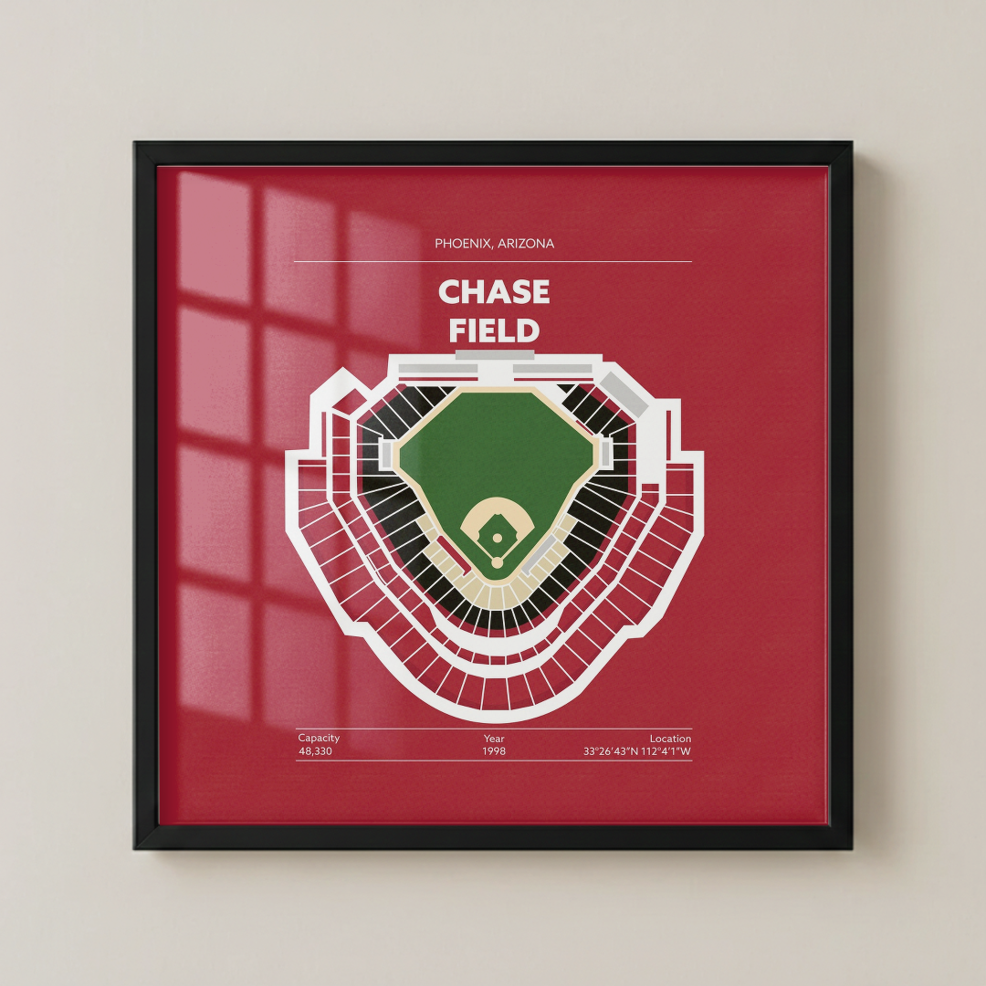 Chase Field Stadium - Green Field Dark