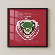 Chase Field Stadium - Green Field Dark