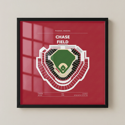 Chase Field Stadium - Green Field Dark