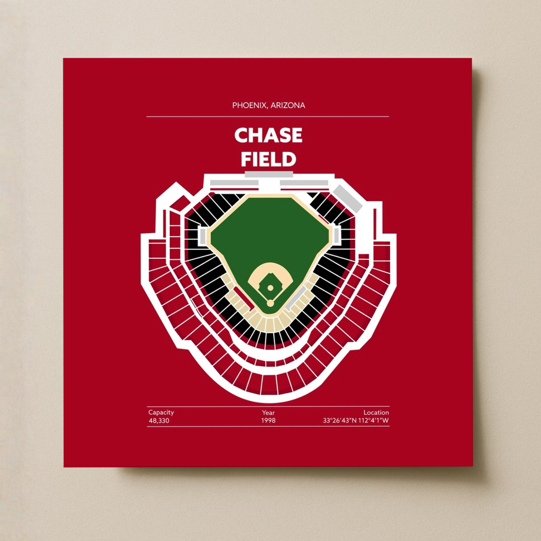 Chase Field Stadium - Green Field Dark