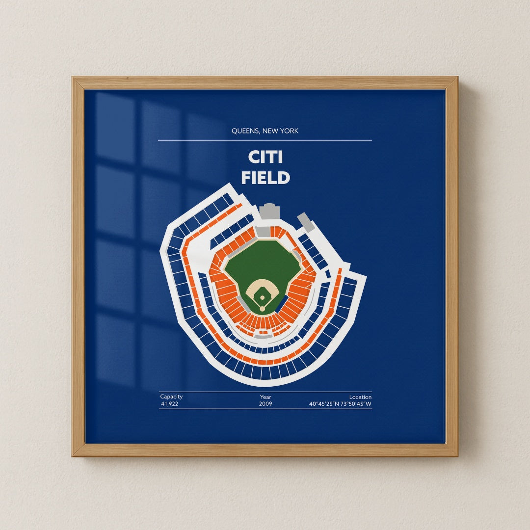 Citi Field Stadium - Green Field Dark