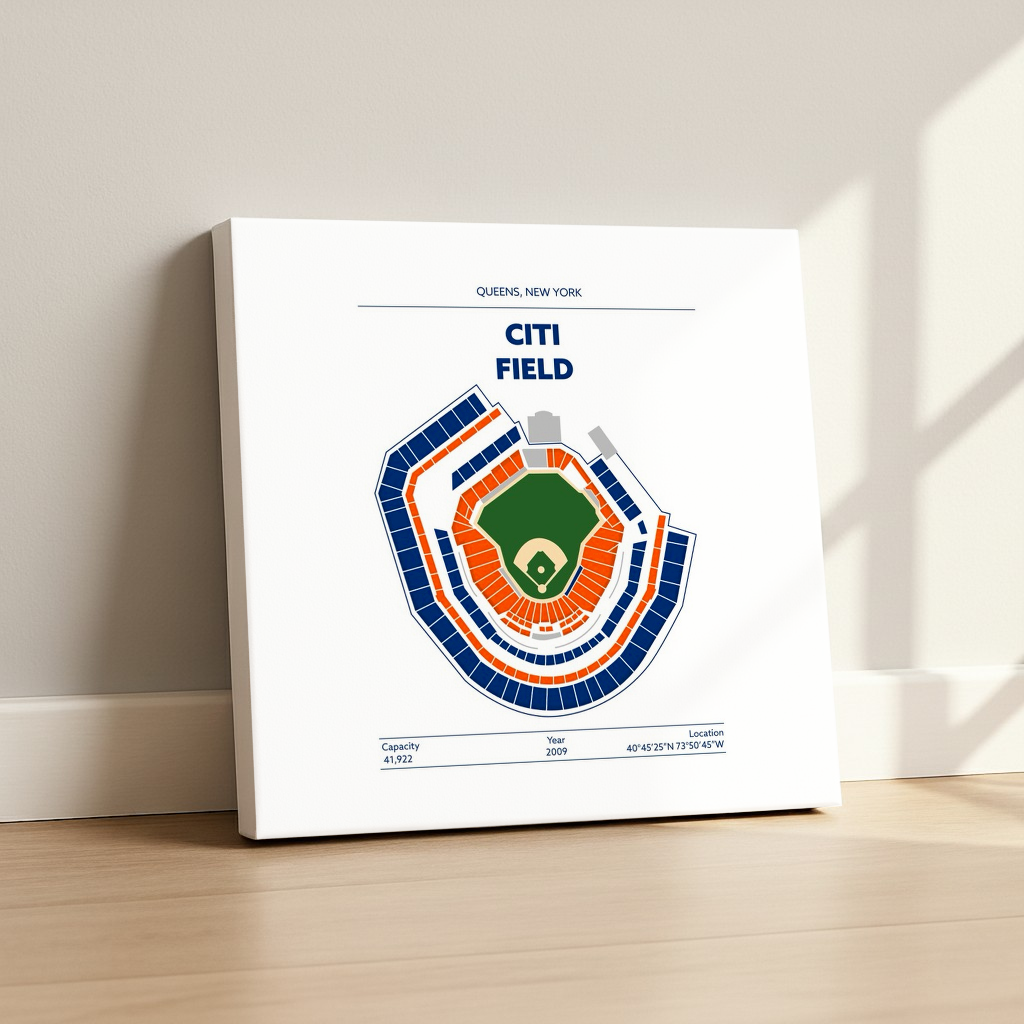 Citi Field Stadium - Green Field Light
