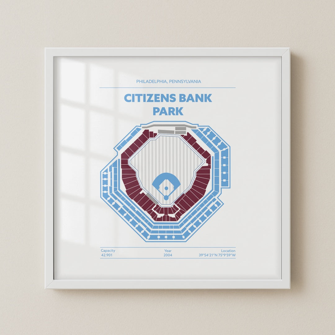 Citizens Bank Park Stadium - City Connect Light