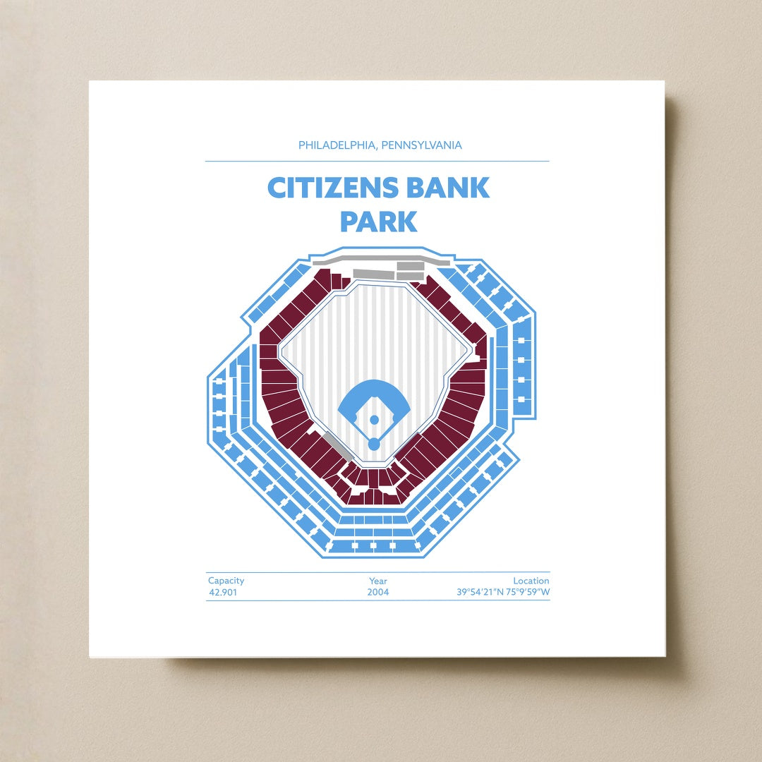 Citizens Bank Park Stadium - City Connect Light