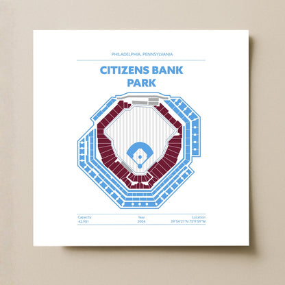 Citizens Bank Park Stadium - City Connect Light