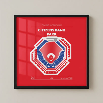 Citizens Bank Park Stadium - Signature Dark
