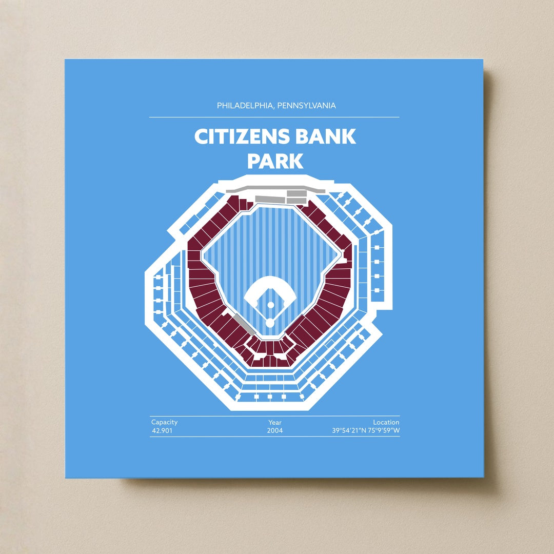 Citizens Bank Park Stadium - City Connect Dark
