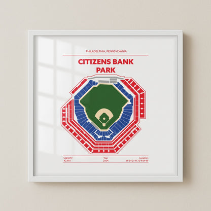 Citizens Bank Park Stadium - Green Field Light