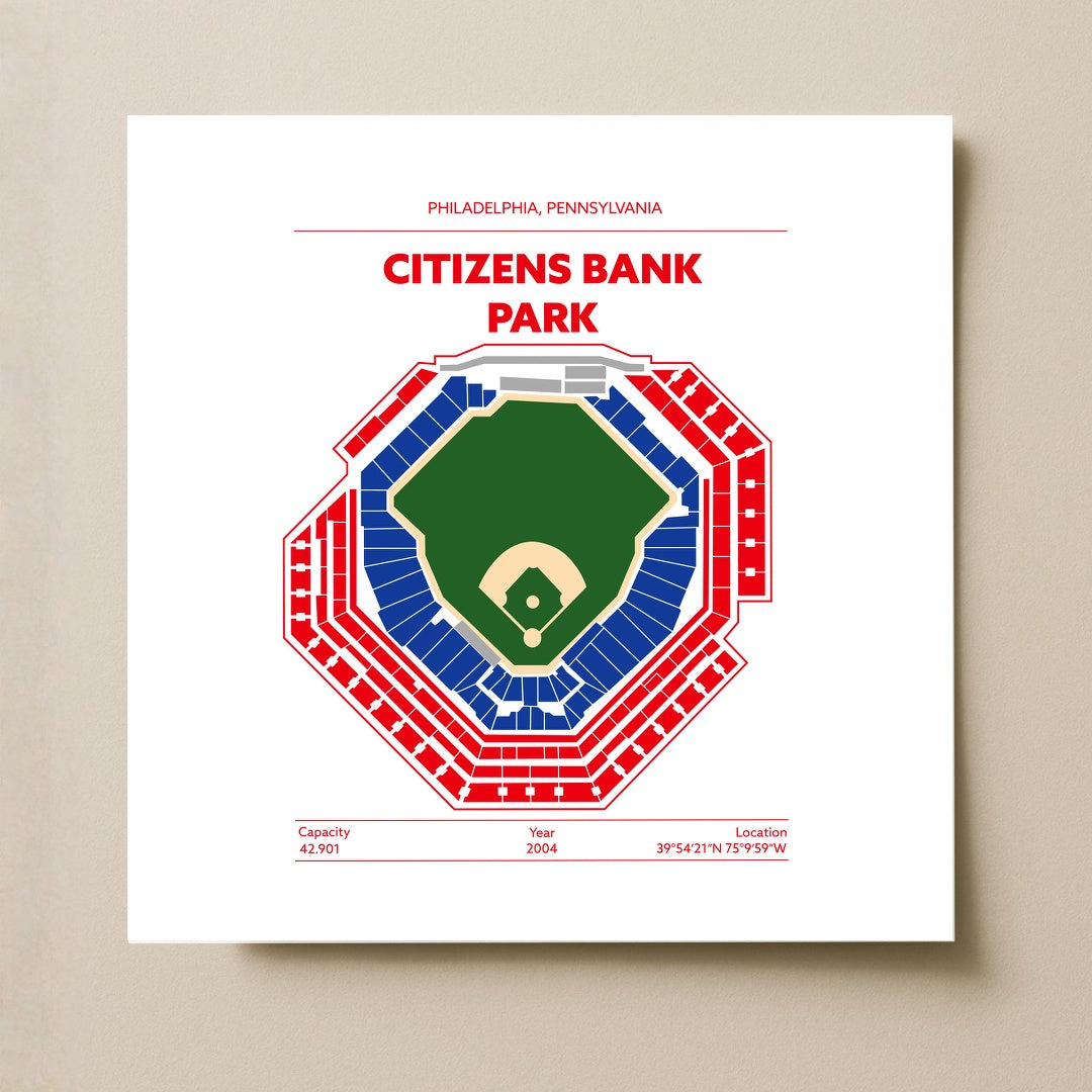 Citizens Bank Park Stadium - Green Field Light