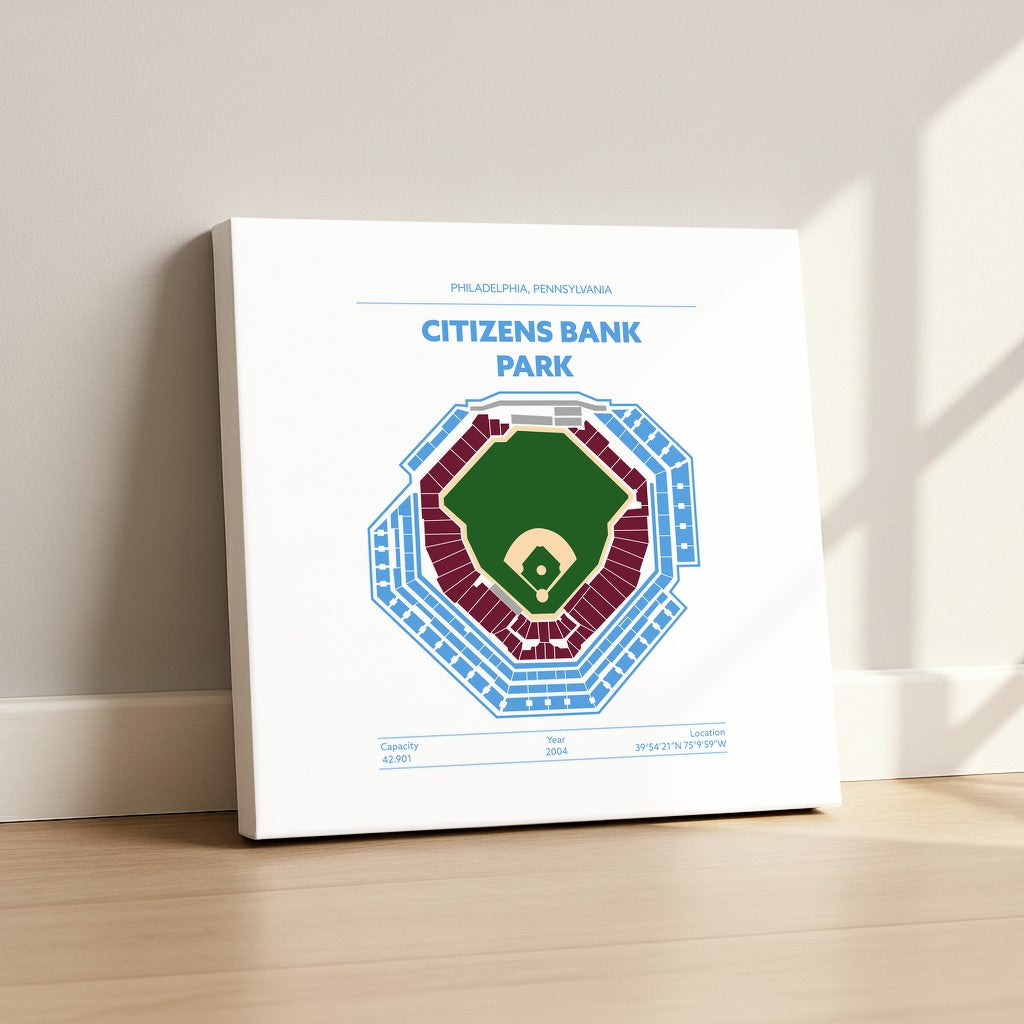 Citizens Bank Park Stadium - City Connect City Green Field Light