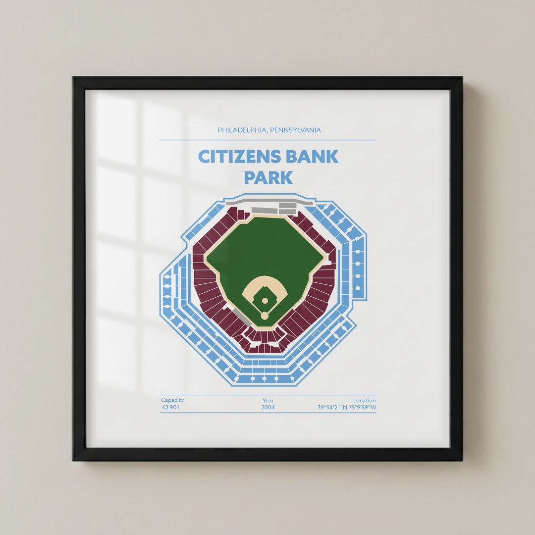 Citizens Bank Park Stadium - City Connect City Green Field Light