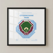 Citizens Bank Park Stadium - City Connect City Green Field Light