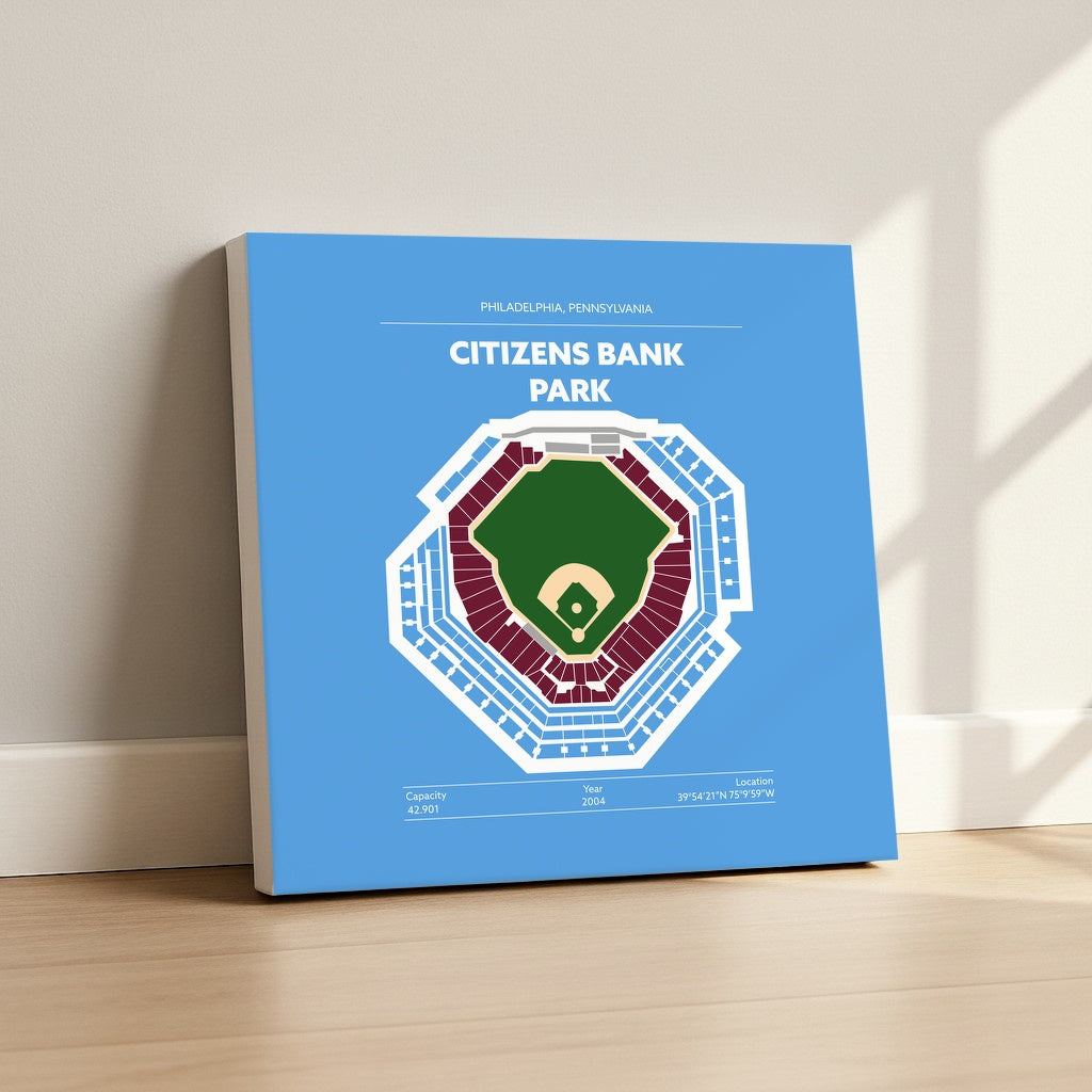 Citizens Bank Park Stadium - City Connect Green Field Dark