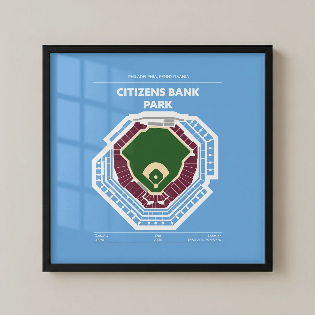 Citizens Bank Park Stadium - City Connect Green Field Dark
