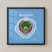 Citizens Bank Park Stadium - City Connect Green Field Dark