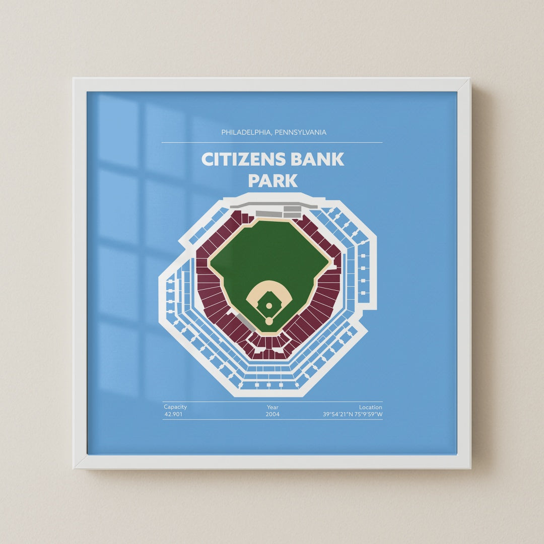 Citizens Bank Park Stadium - City Connect Green Field Dark