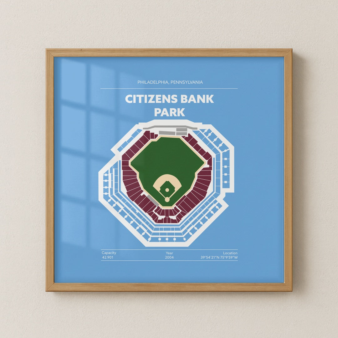 Citizens Bank Park Stadium - City Connect Green Field Dark