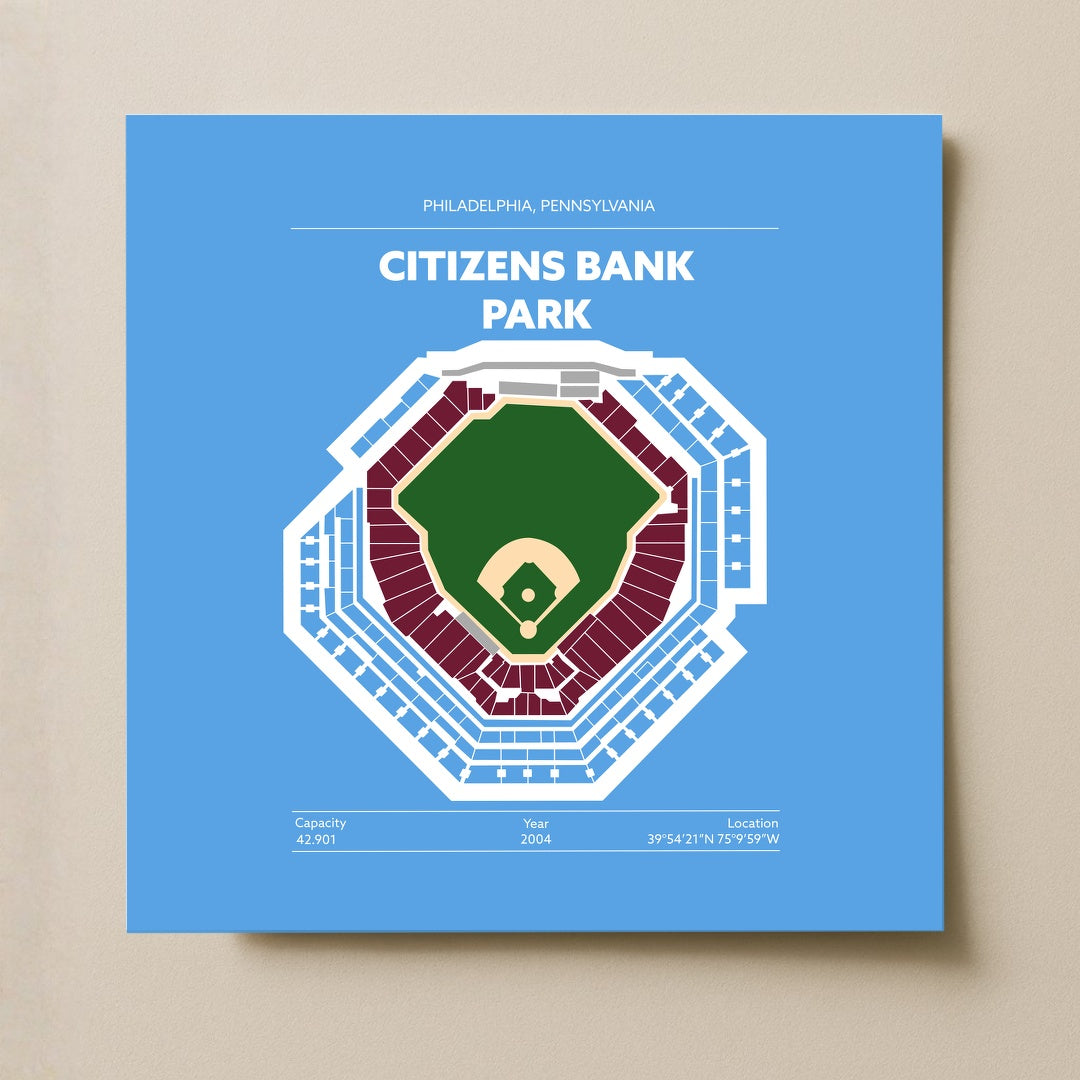 Citizens Bank Park Stadium - City Connect Green Field Dark