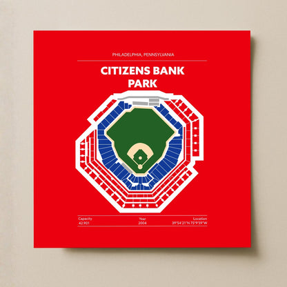 Citizens Bank Park Stadium - Green Field Dark