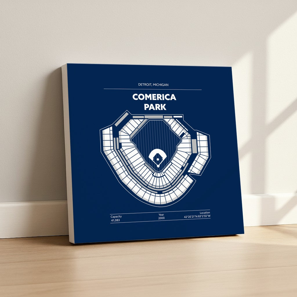 Comerica Park Stadium - Classic Dark