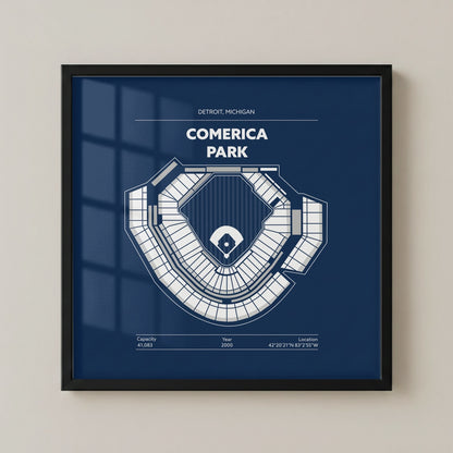 Comerica Park Stadium - Classic Dark