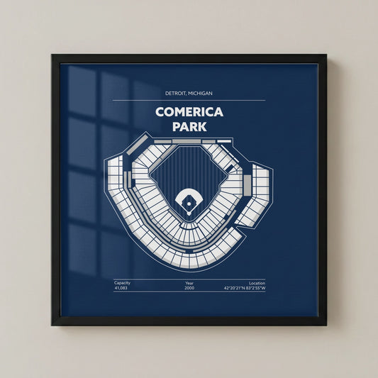 Comerica Park Stadium - Classic Dark