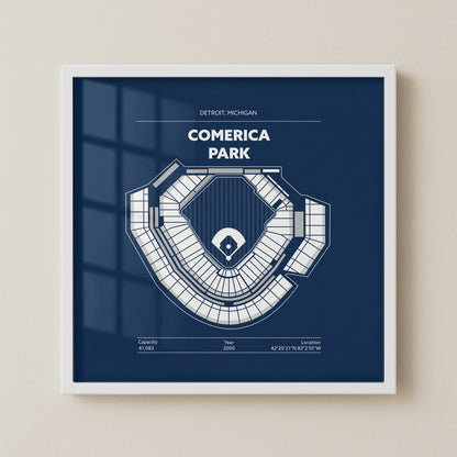 Comerica Park Stadium - Classic Dark