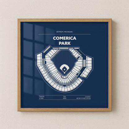 Comerica Park Stadium - Classic Dark