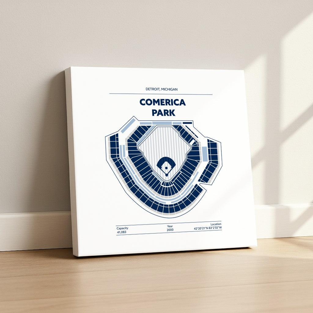 Comerica Park Stadium - Classic Light