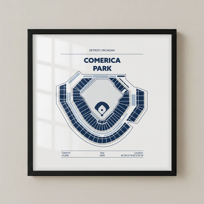 Comerica Park Stadium - Classic Light