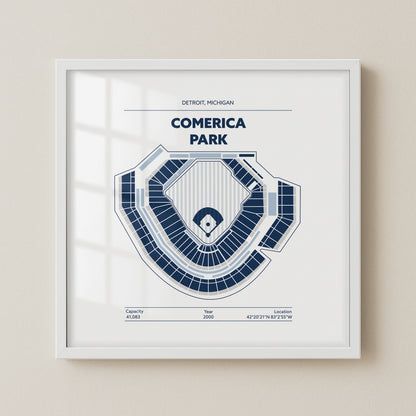 Comerica Park Stadium - Classic Light