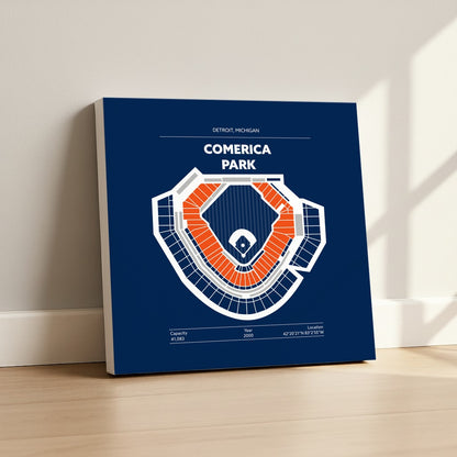 Comerica Park Stadium - Signature Dark